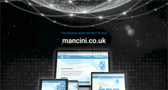 Desktop Screenshot of mancini.co.uk