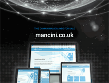Tablet Screenshot of mancini.co.uk